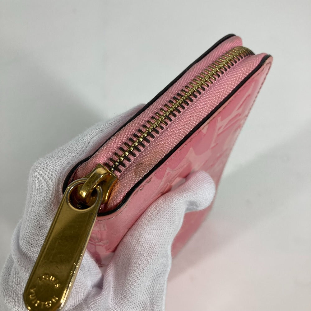 LOUIS VUITTON M80309 モノグラム ヴェルニ ジッピー ウォレット 2021年 バレンタイン 日本限定 長財布 モノグラムヴェルニ レディース ピンク