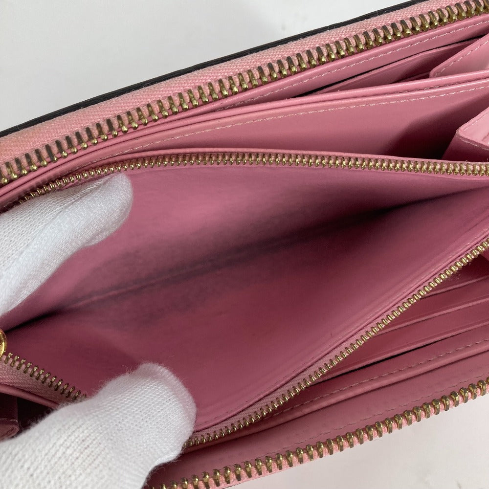 LOUIS VUITTON M80309 モノグラム ヴェルニ ジッピー ウォレット 2021年 バレンタイン 日本限定 長財布 モノグラムヴェルニ レディース ピンク
