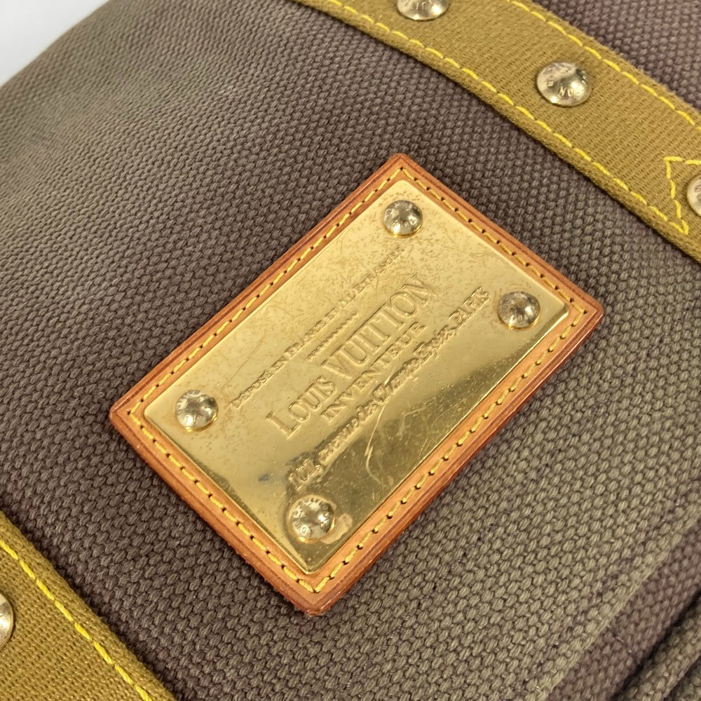 LOUIS VUITTON M40080 アンティアグア ブサスPM ブサス PM 斜め掛け カバン メッセンジャーバッグ ショルダーバッグ キャンバス レディース ブラン ブラウン