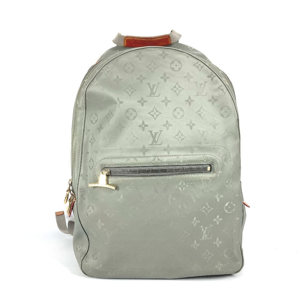 LOUIS VUITTON M43882 モノグラムチタニウム バックパック PM カバン リュックサック キャンバス ユニセックス ベージュ