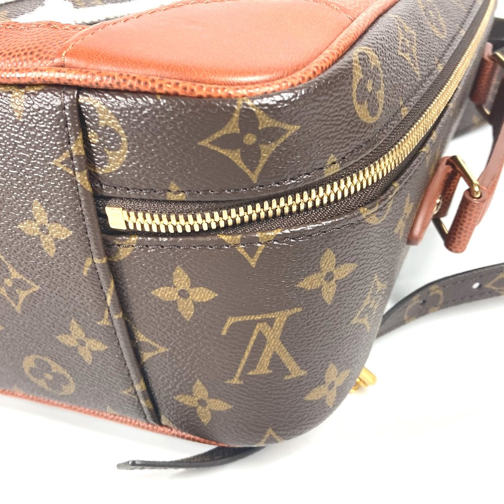 LOUIS VUITTON M45784 NBAコラボ シューズボックス バックパック カバン バックパック リュックサック モノグラムキャンバス メンズ ブラウン
