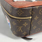 LOUIS VUITTON M45784 NBAコラボ シューズボックス バックパック カバン バックパック リュックサック モノグラムキャンバス メンズ ブラウン