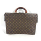 LOUIS VUITTON M53305 モノグラム セルヴィエット フェルモワール 書類バッグ カバン ブリーフケース ビジネスバッグ モノグラムキャンバス メンズ ブラウン