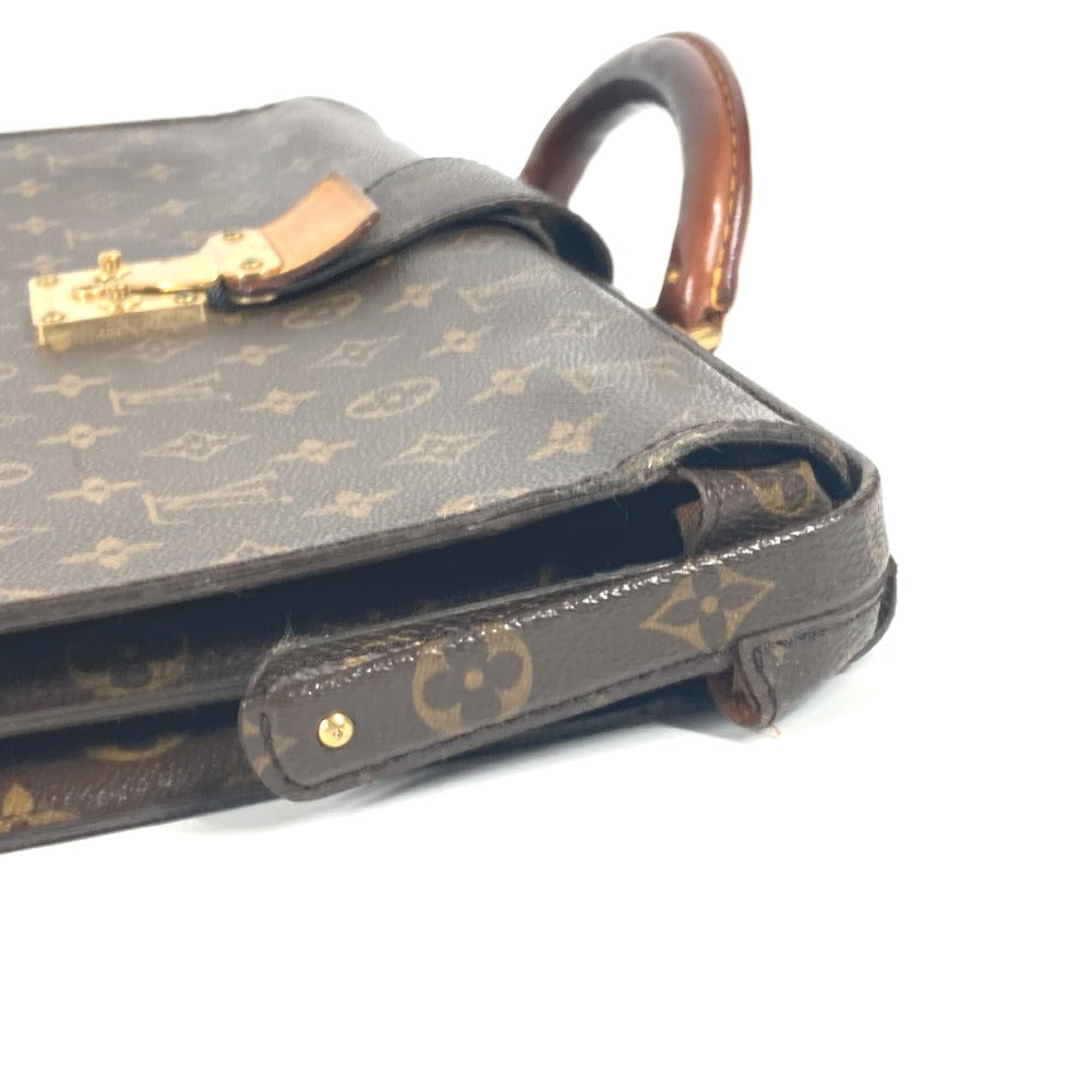 LOUIS VUITTON M53305 モノグラム セルヴィエット フェルモワール 書類バッグ カバン ブリーフケース ビジネスバッグ モノグラムキャンバス メンズ ブラウン