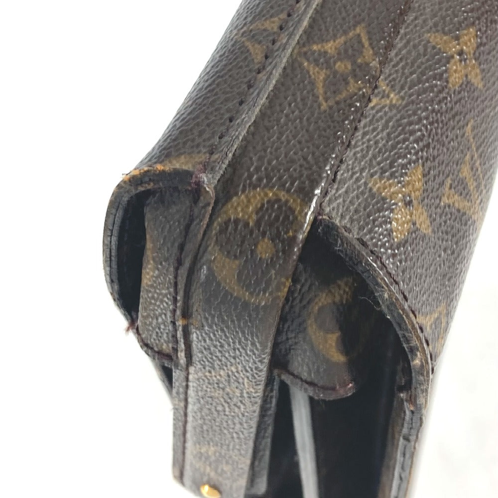 LOUIS VUITTON M53305 モノグラム セルヴィエット フェルモワール 書類バッグ カバン ブリーフケース ビジネスバッグ モノグラムキャンバス メンズ ブラウン