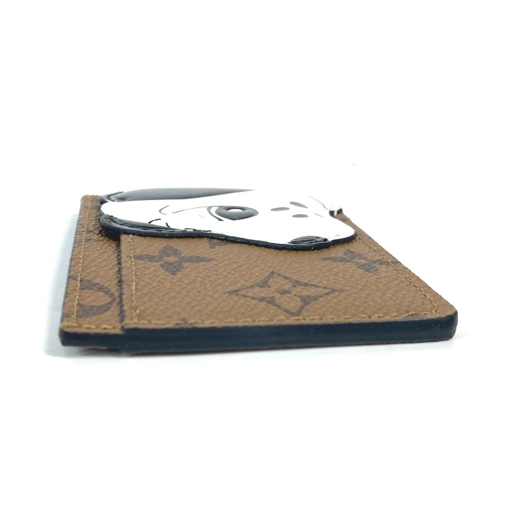 LOUIS VUITTON M83691 モノグラムリバース カードケース ポルト カルト・サーンプル 名刺入れ パスケース カードケース モノグラムリバースキャンバス レディース ブラウン - brandshop-reference