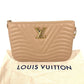 LOUIS VUITTON M68478 ニューウエーブ ポシェットジップ カバン ポーチ ストラップ付 クラッチバッグ レザー レディース ベージュ - brandshop-reference