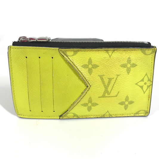 LOUIS VUITTON M30950 タイガラマ コインカード・ホルダー 財布 フラグメントケース 小銭入れ コインケース タイガレザー ユニセックス イエロー