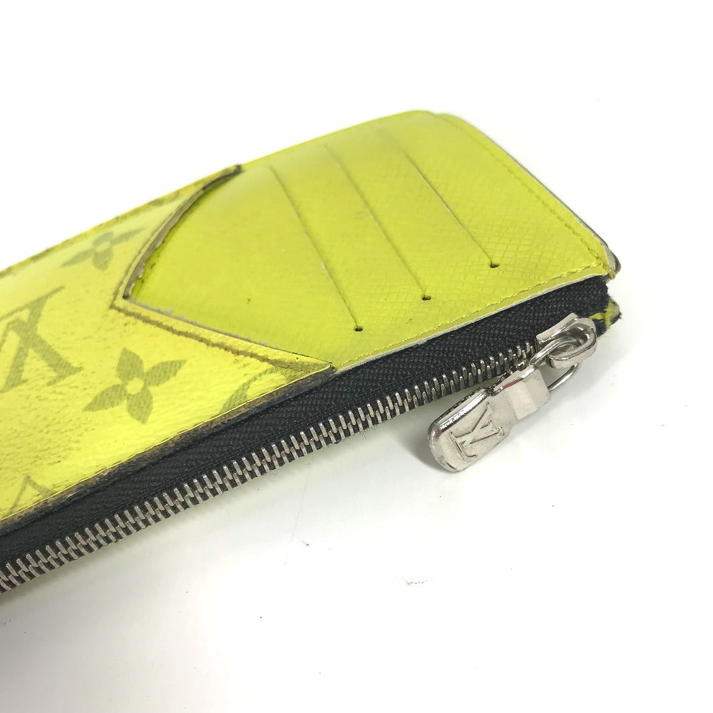 LOUIS VUITTON M30950 タイガラマ コインカード・ホルダー 財布 フラグメントケース 小銭入れ コインケース タイガレザー ユニセックス イエロー