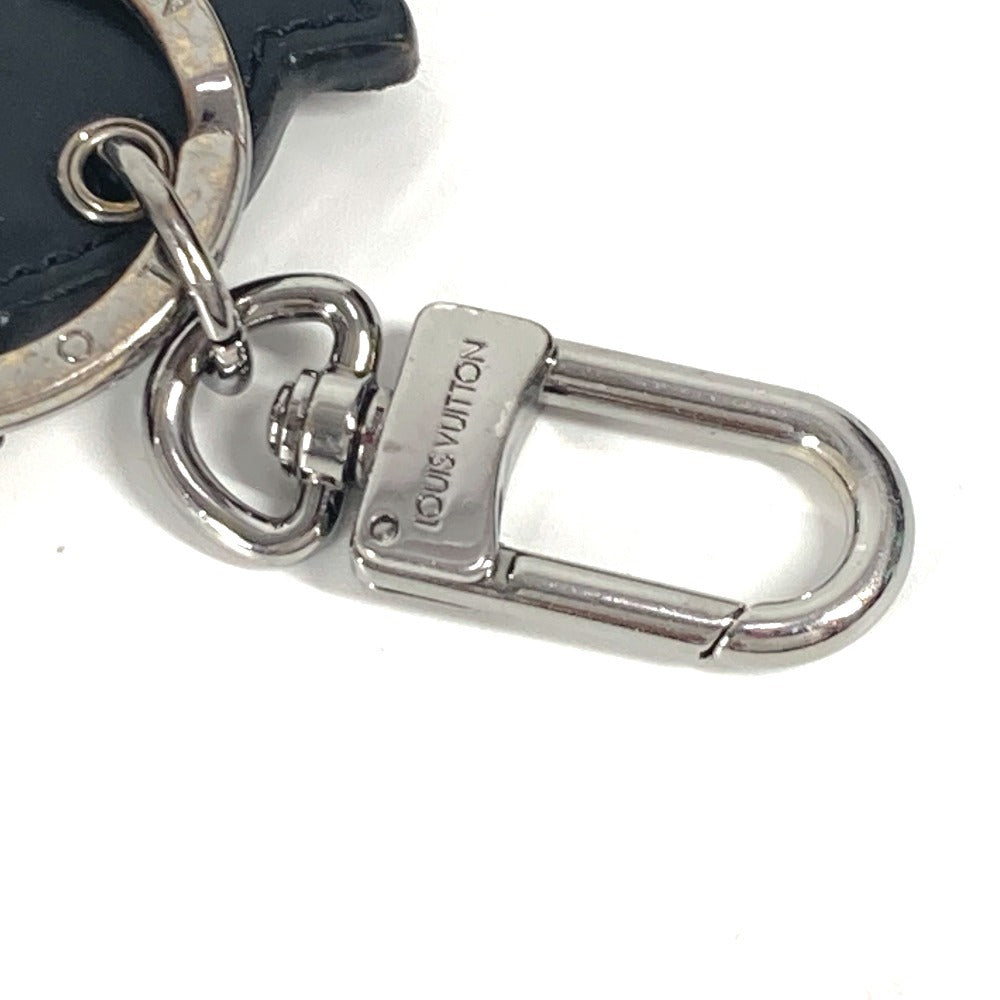 LOUIS VUITTON M69482 モノグラムエクリプス ポルト クレ・オウル バッグチャーム　フクロウ キーホルダー モノグラムエクリプスキャンバス ユニセックス ブラック