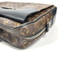 LOUIS VUITTON M56719 モノグラムマカサー ソフト ブリーフケース 2WAYバッグ ショルダーバッグ カバン 書類バッグ ビジネスバッグ モノグラムマカサーキャンバス メンズ ブラウン