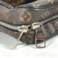 LOUIS VUITTON M56719 モノグラムマカサー ソフト ブリーフケース 2WAYバッグ ショルダーバッグ カバン 書類バッグ ビジネスバッグ モノグラムマカサーキャンバス メンズ ブラウン