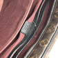 LOUIS VUITTON M56719 モノグラムマカサー ソフト ブリーフケース 2WAYバッグ ショルダーバッグ カバン 書類バッグ ビジネスバッグ モノグラムマカサーキャンバス メンズ ブラウン