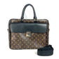 LOUIS VUITTON M56719 モノグラムマカサー ソフト ブリーフケース 2WAYバッグ ショルダーバッグ カバン 書類バッグ ビジネスバッグ モノグラムマカサーキャンバス メンズ ブラウン