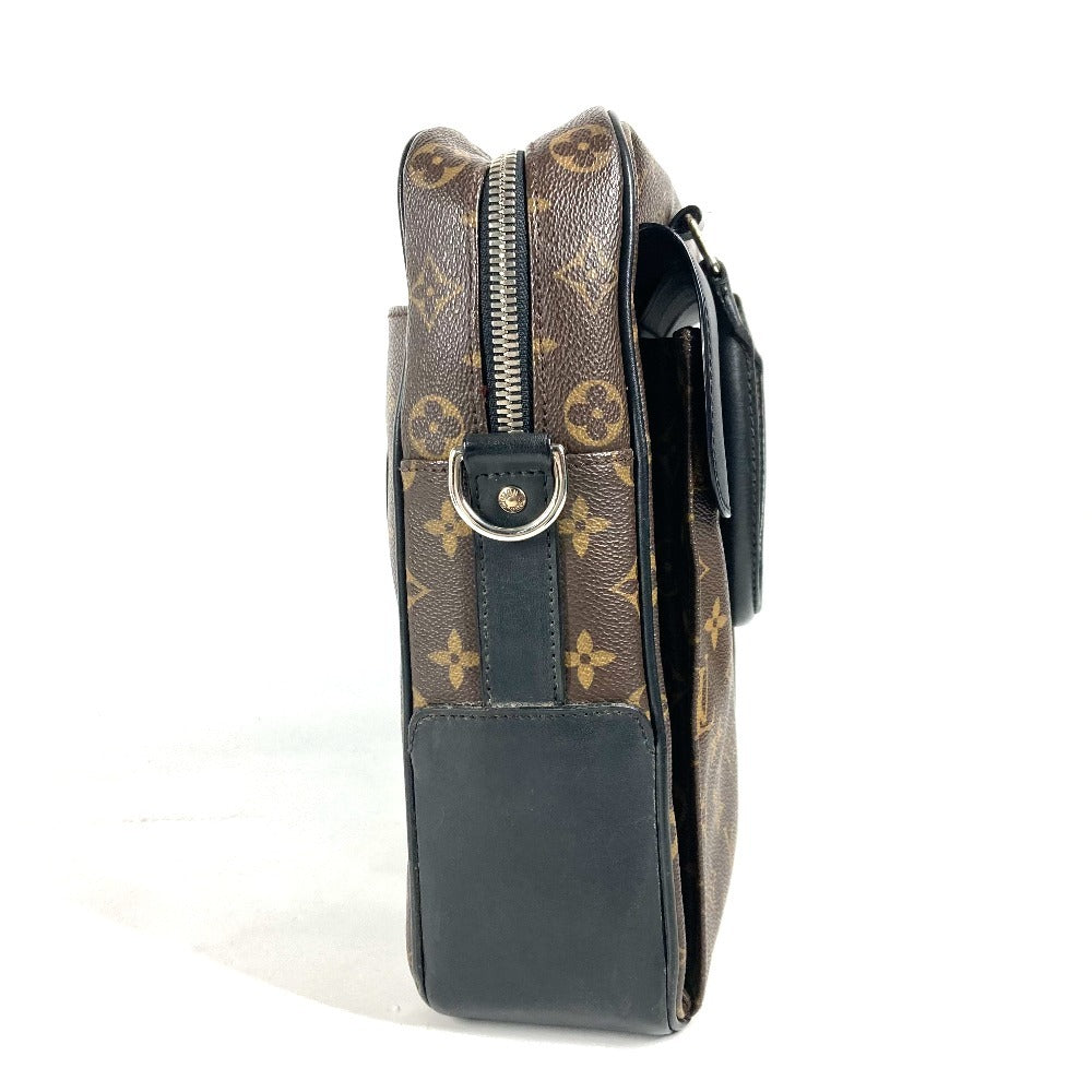 LOUIS VUITTON M56719 モノグラムマカサー ソフト ブリーフケース 2WAYバッグ ショルダーバッグ カバン 書類バッグ ビジネスバッグ モノグラムマカサーキャンバス メンズ ブラウン