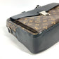 LOUIS VUITTON M56719 モノグラムマカサー ソフト ブリーフケース 2WAYバッグ ショルダーバッグ カバン 書類バッグ ビジネスバッグ モノグラムマカサーキャンバス メンズ ブラウン