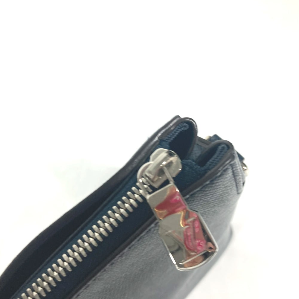 LOUIS VUITTON M33417　 タイガ アントン 2WAYバッグ カバン 斜め掛け ショルダーバッグ ビジネスバッグ タイガレザー ユニセックス ブルーマリーヌ ネイビー