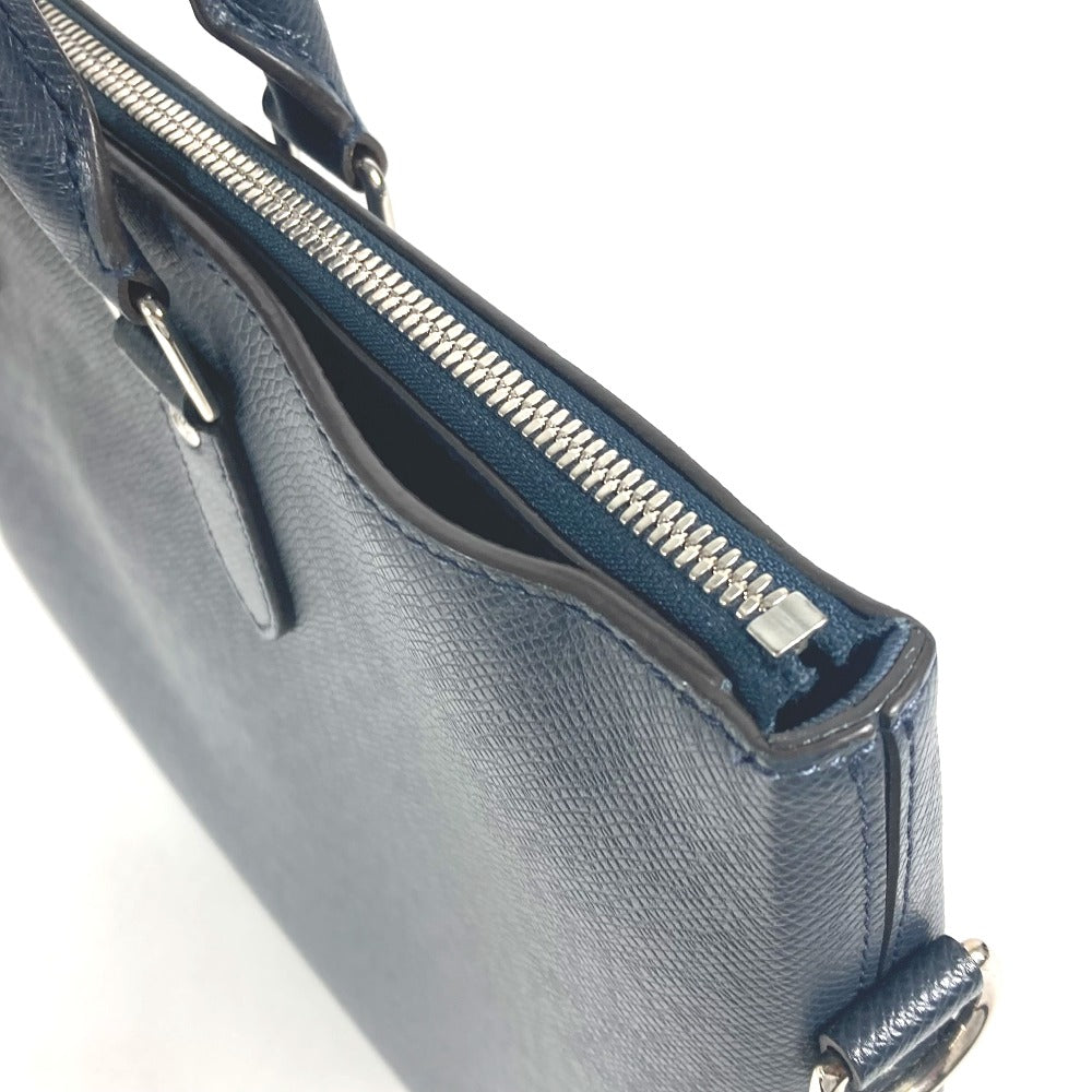 LOUIS VUITTON M33417　 タイガ アントン 2WAYバッグ カバン 斜め掛け ショルダーバッグ ビジネスバッグ タイガレザー ユニセックス ブルーマリーヌ ネイビー