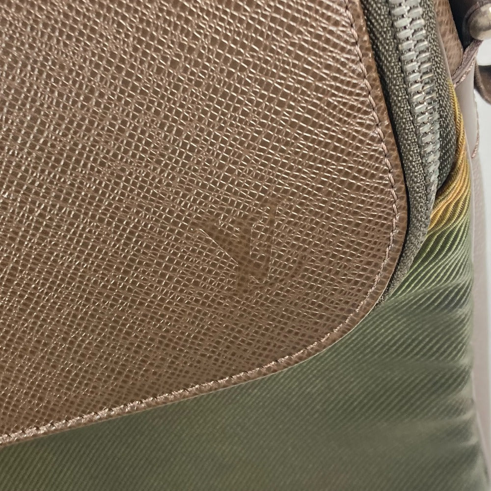 LOUIS VUITTON M30868 タイガ タイミール 斜め掛け カバン メッセンジャーバッグ ショルダーバッグ タイガレザー メンズ グリズリ ブラウン