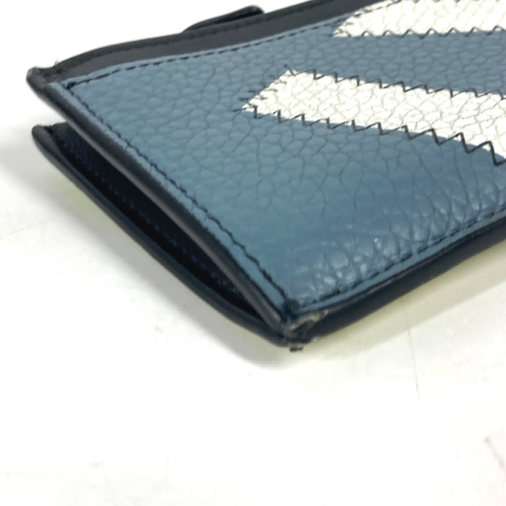 LOUIS VUITTON M81314 コインカードホルダー 財布 フラグメントケース 小銭入れ コインケース レザー メンズ ブルー
