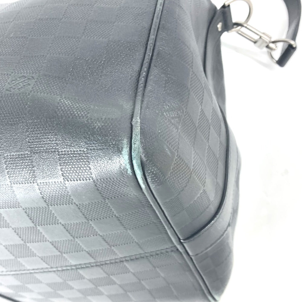 LOUIS VUITTON N41145 ダミエアンフィニ キーポル バンドリエール 45 2WAYバッグ トラベルバッグ 旅行バッグ ショルダーバッグ カバン バッグ ボストンバッグ ダミエアンフィニレザー ユニセックス オニキス ブラック
