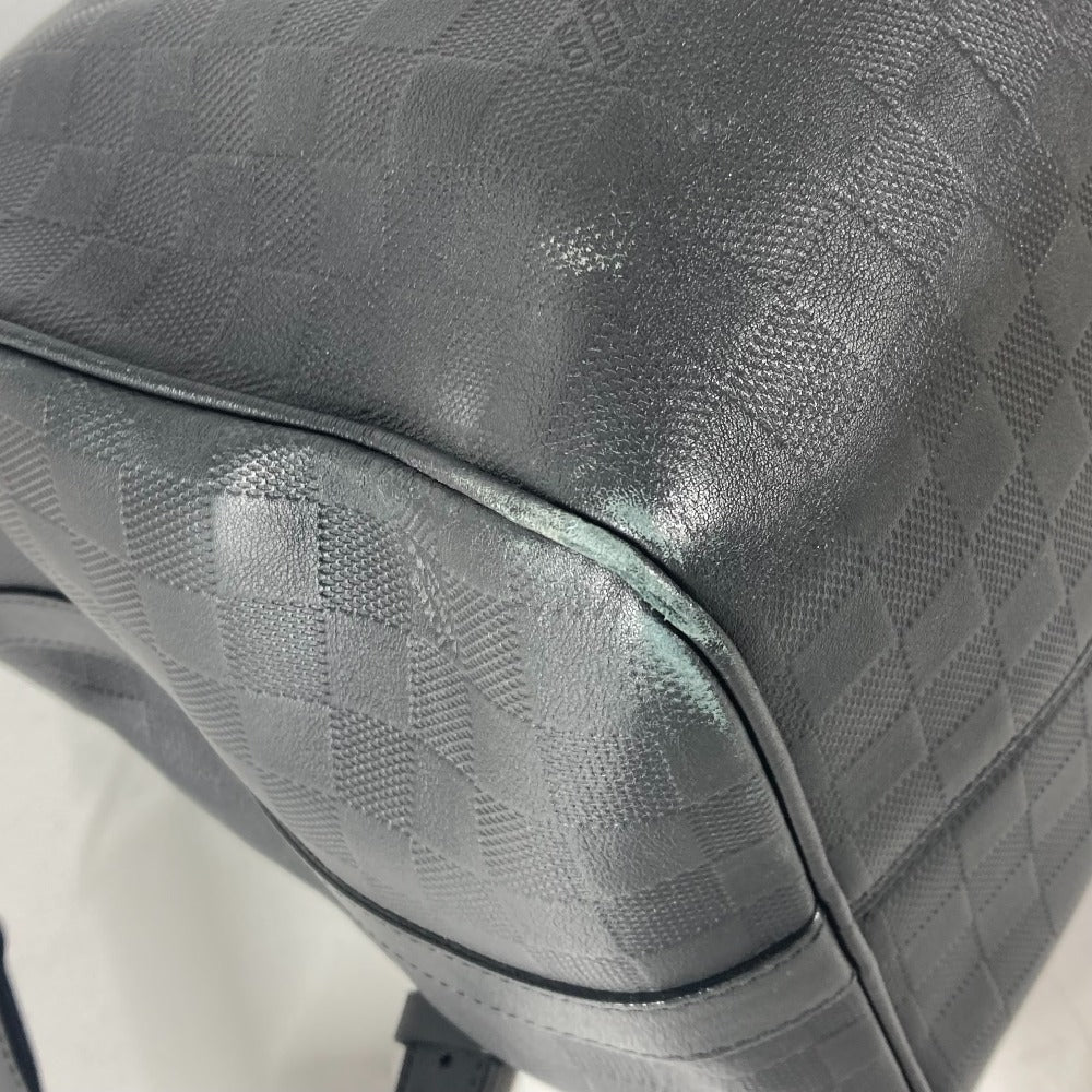 LOUIS VUITTON N41145 ダミエアンフィニ キーポル バンドリエール 45 2WAYバッグ トラベルバッグ 旅行バッグ ショルダーバッグ カバン バッグ ボストンバッグ ダミエアンフィニレザー ユニセックス オニキス ブラック
