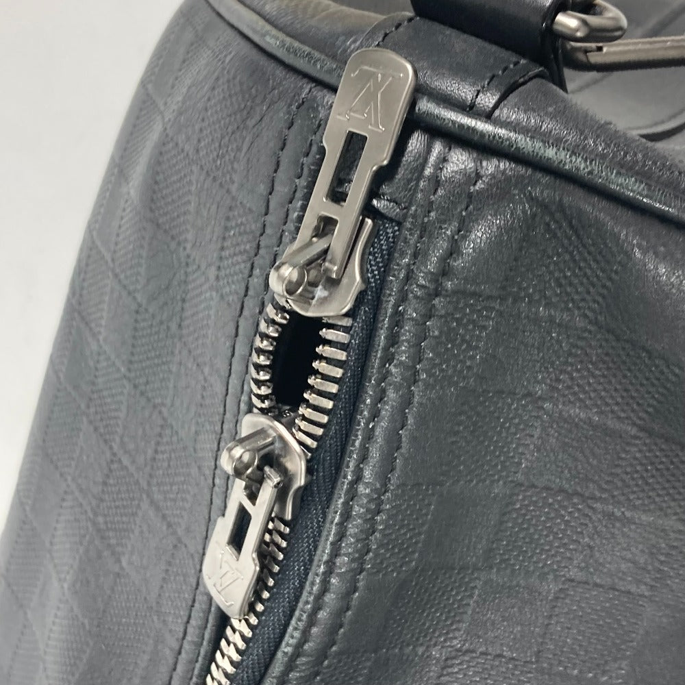 LOUIS VUITTON N41145 ダミエアンフィニ キーポル バンドリエール 45 2WAYバッグ トラベルバッグ 旅行バッグ ショルダーバッグ カバン バッグ ボストンバッグ ダミエアンフィニレザー ユニセックス オニキス ブラック