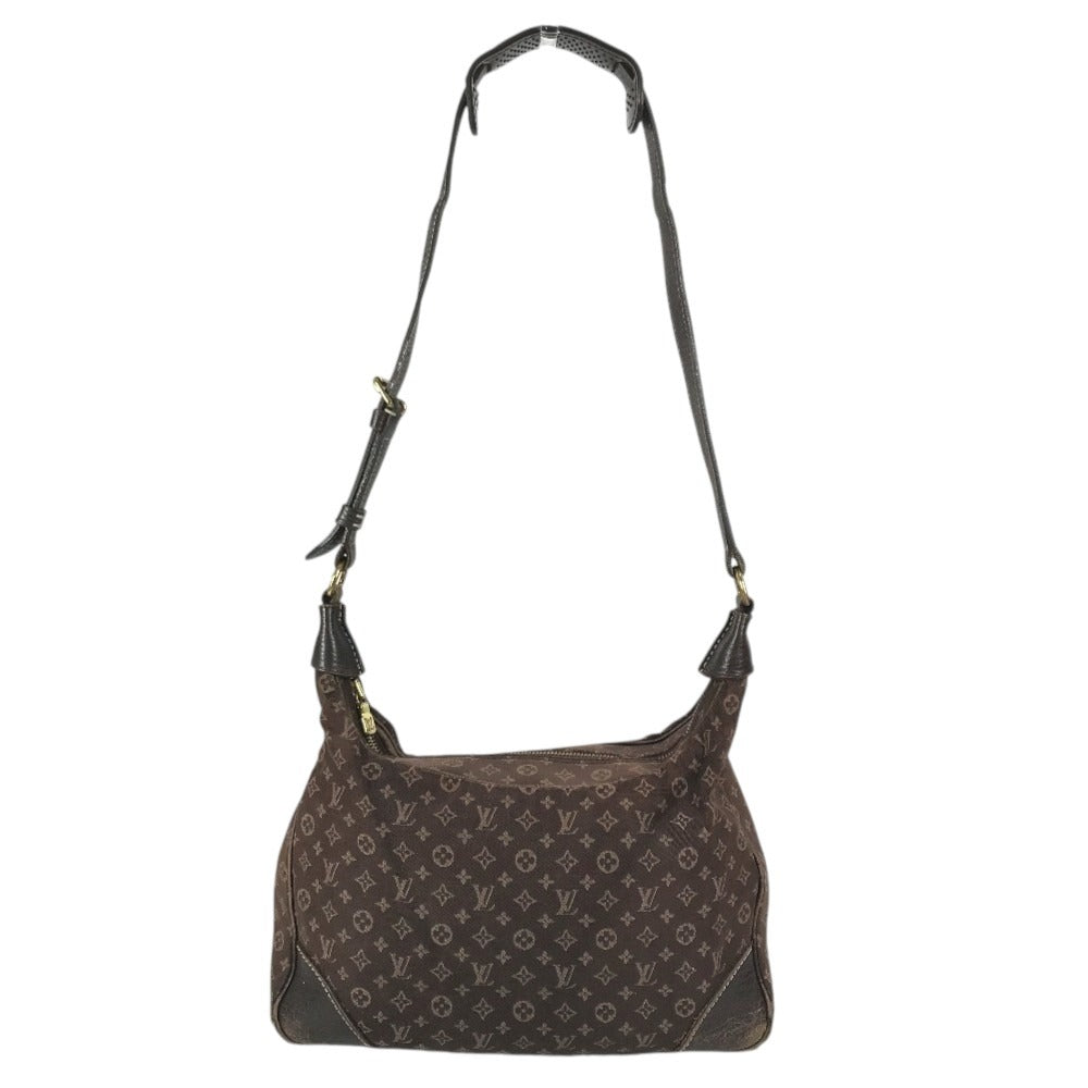LOUIS VUITTON M95225 Monogram Mini-Lin Boulogne Crossbody bag Shoulder Bag Monogram Mini-LinCanvas Brown Used