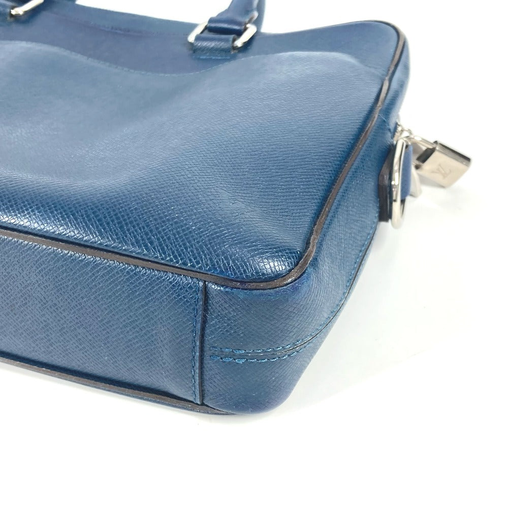 LOUIS VUITTON M32716 タイガ PDB ポルトドキュマン ビジネスPM ハンドバッグ カバン トートバッグ ブリーフケース ビジネスバッグ タイガレザー メンズ オセアン ネイビー