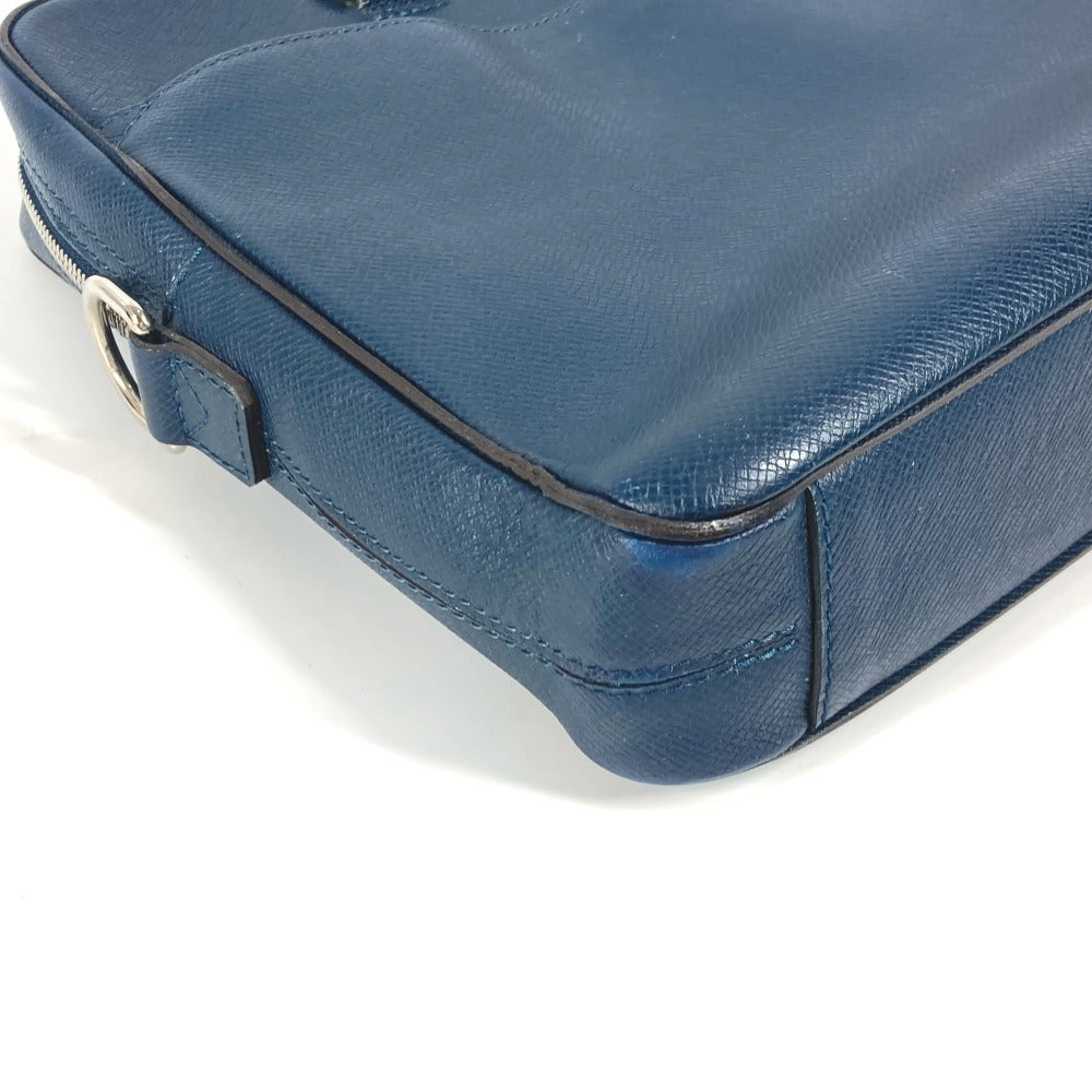 LOUIS VUITTON M32716 タイガ PDB ポルトドキュマン ビジネスPM ハンドバッグ カバン トートバッグ ブリーフケース ビジネスバッグ タイガレザー メンズ オセアン ネイビー