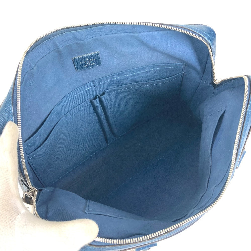 LOUIS VUITTON M32716 タイガ PDB ポルトドキュマン ビジネスPM ハンドバッグ カバン トートバッグ ブリーフケース ビジネスバッグ タイガレザー メンズ オセアン ネイビー