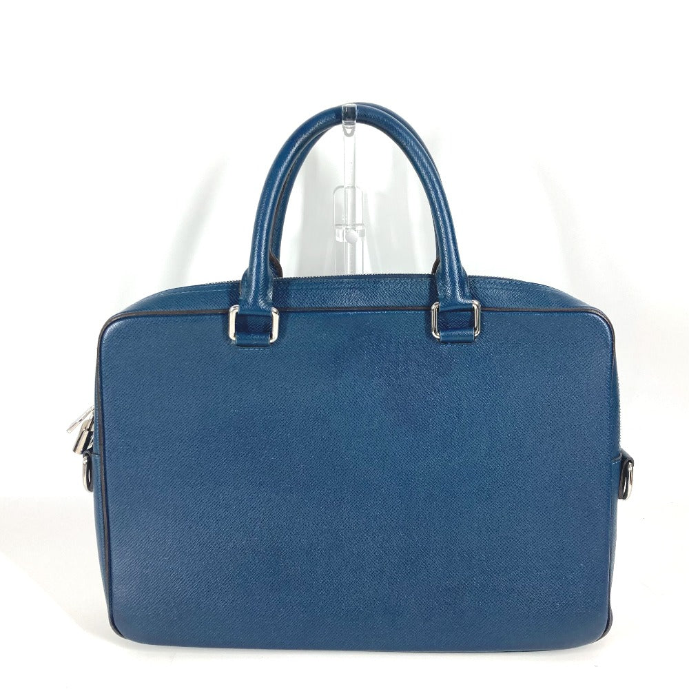 LOUIS VUITTON M32716 タイガ PDB ポルトドキュマン ビジネスPM ハンドバッグ カバン トートバッグ ブリーフケース ビジネスバッグ タイガレザー メンズ オセアン ネイビー