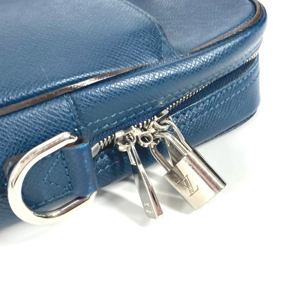 LOUIS VUITTON M32716 タイガ PDB ポルトドキュマン ビジネスPM ハンドバッグ カバン トートバッグ ブリーフケース ビジネスバッグ タイガレザー メンズ オセアン ネイビー