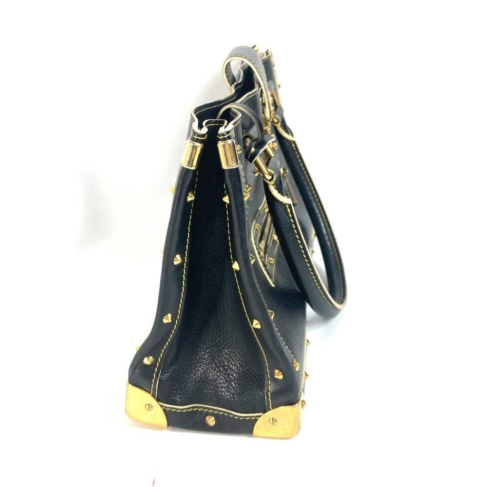 LOUIS VUITTON M91812 スハリ ファビュロー　スタッズ 肩掛け カバン トートバッグ ショルダーバッグ トートバッグ スハリレザー レディース ブラック