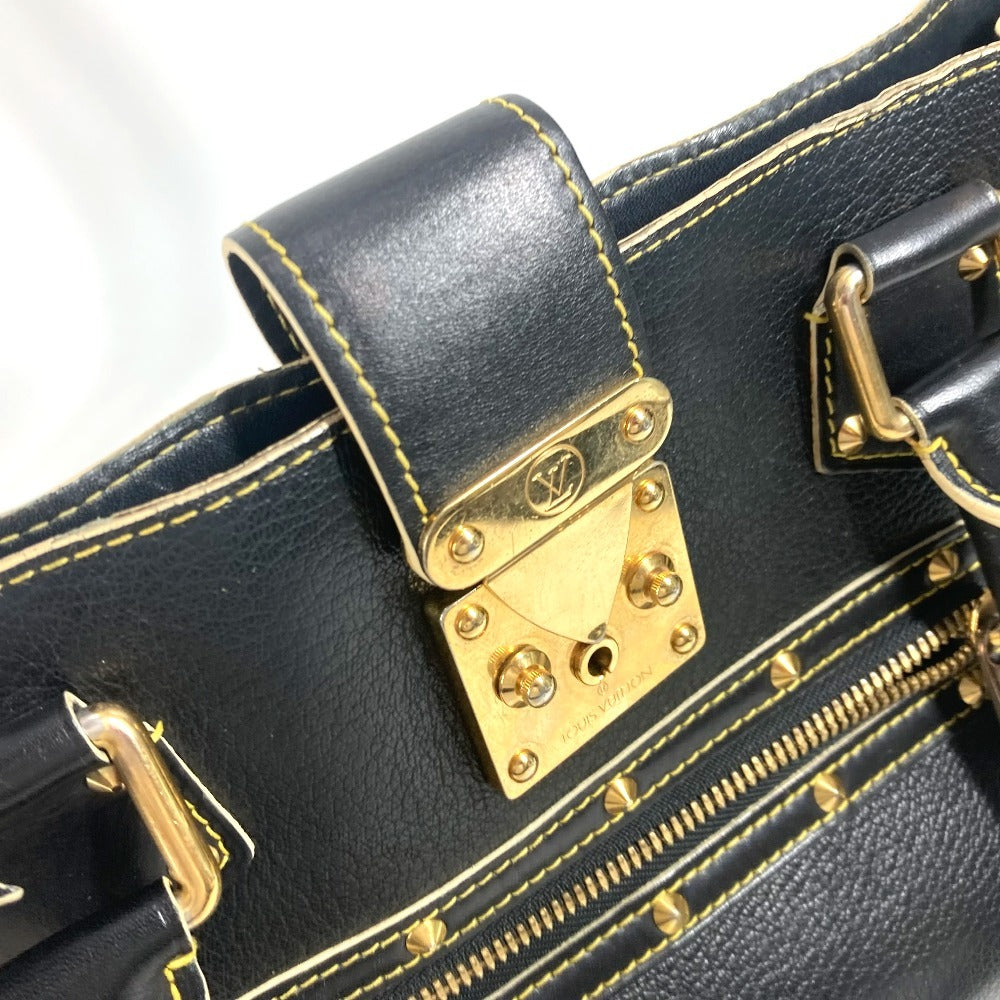 LOUIS VUITTON M91812 スハリ ファビュロー　スタッズ 肩掛け カバン トートバッグ ショルダーバッグ トートバッグ スハリレザー レディース ブラック