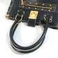 LOUIS VUITTON M91812 スハリ ファビュロー　スタッズ 肩掛け カバン トートバッグ ショルダーバッグ トートバッグ スハリレザー レディース ブラック