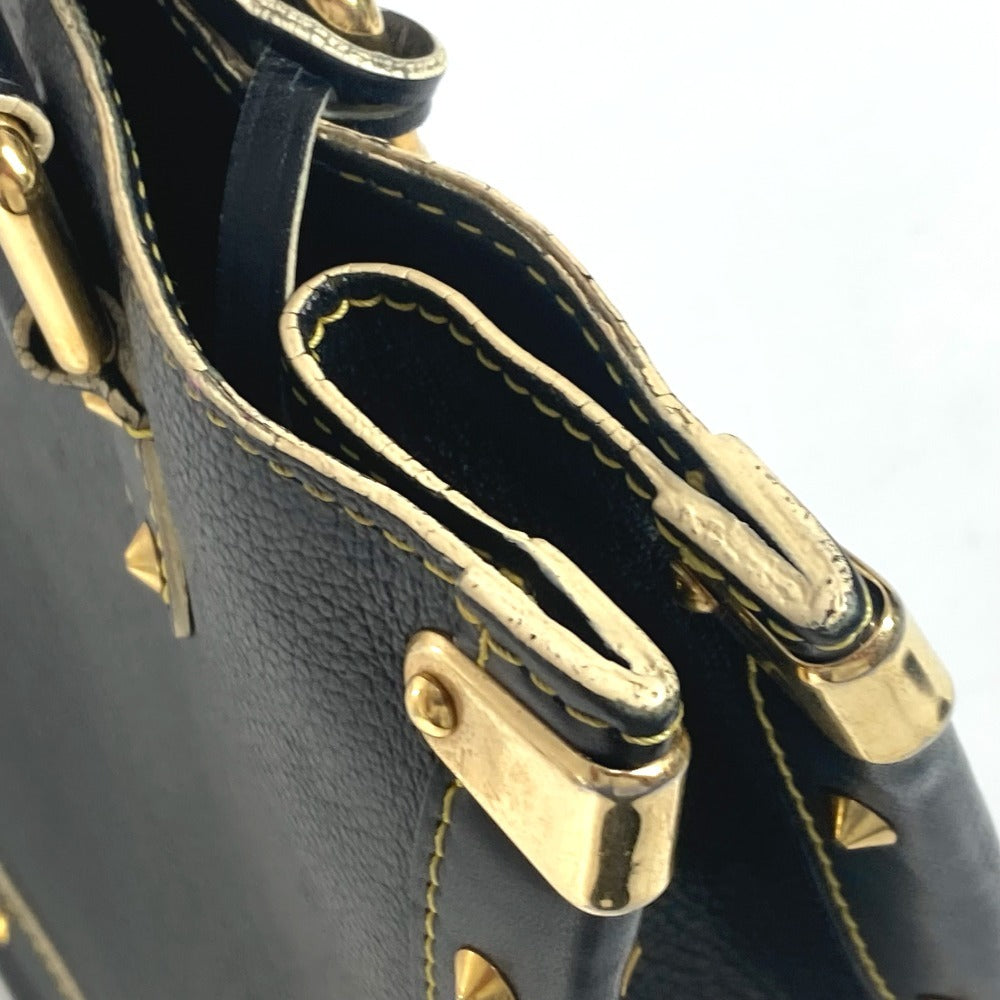 LOUIS VUITTON M91812 スハリ ファビュロー　スタッズ 肩掛け カバン トートバッグ ショルダーバッグ トートバッグ スハリレザー レディース ブラック