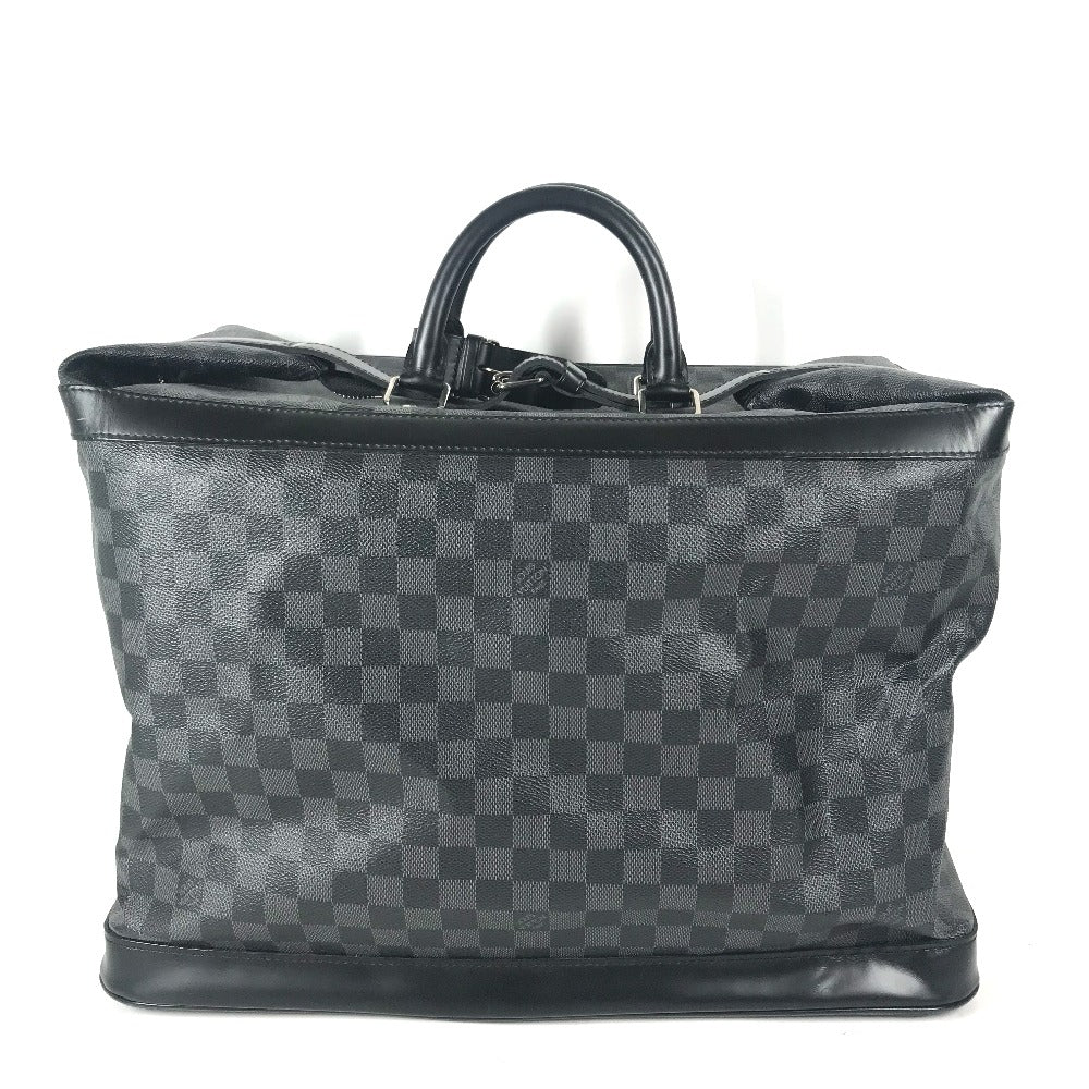 LOUIS VUITTON N41161 ダミエグラフィット グリモ 旅行バッグ トラベルバッグ ハンドバッグ カバン ボストンバッグ ダミエグラフィットキャンバス メンズ ブラック