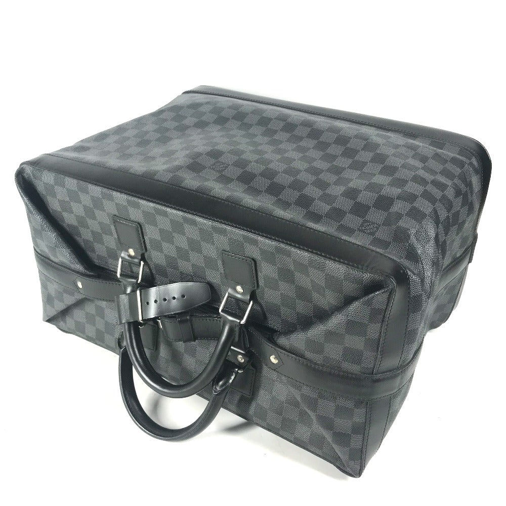 LOUIS VUITTON N41161 ダミエグラフィット グリモ 旅行バッグ トラベルバッグ ハンドバッグ カバン ボストンバッグ ダミエグラフィットキャンバス メンズ ブラック