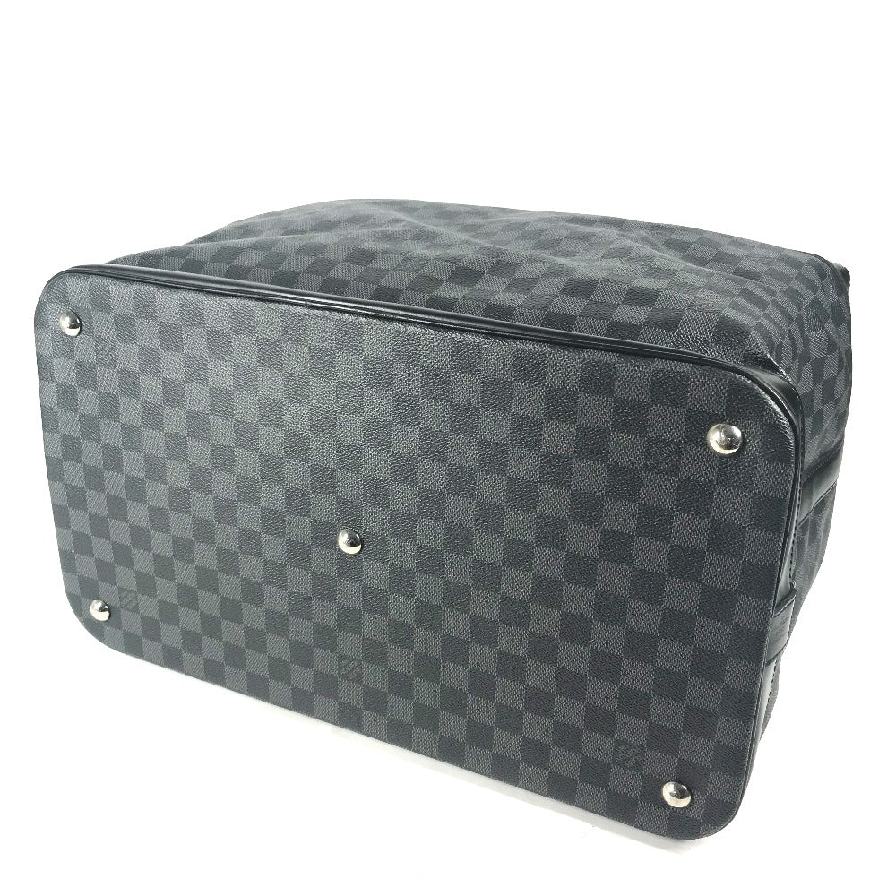 LOUIS VUITTON N41161 ダミエグラフィット グリモ 旅行バッグ トラベルバッグ ハンドバッグ カバン ボストンバッグ ダミエグラフィットキャンバス メンズ ブラック