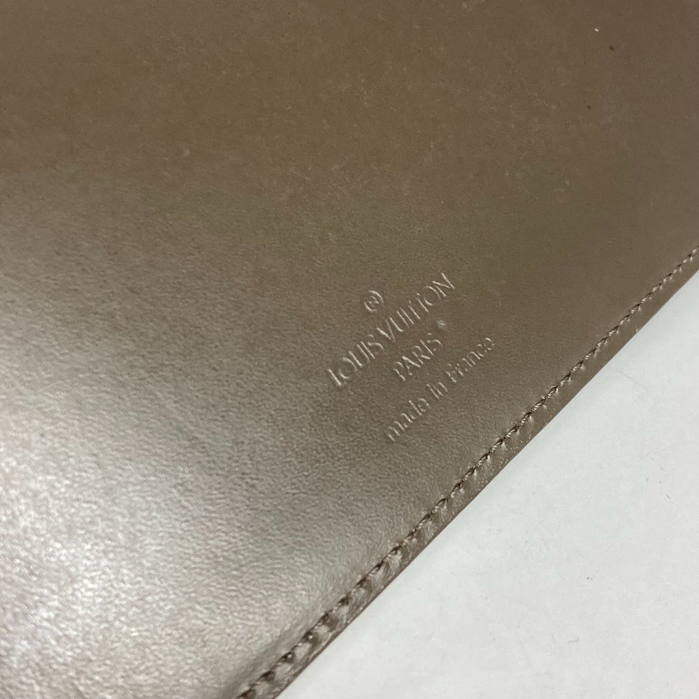 LOUIS VUITTON R2018C Epi Agenda Horizontal Elastic System Planner, Bifold, Epi Leather Cover, Unisex, Greige