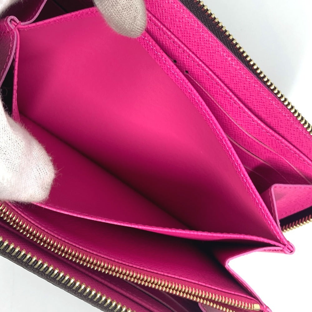 LOUIS VUITTON M14162 LV × TM モノグラム 日本限定 村上隆 ジッピーウォレット ロングウォレット ラウンドファスナー 長財布 モノグラムキャンバス ユニセックス ブラウン
