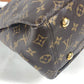 LOUIS VUITTON M40466 モノグラム パラス 2WAYバッグ トートバッグ ショルダーバッグ 肩掛け ハンドバッグ モノグラムキャンバス レディース ダリア ブラウン