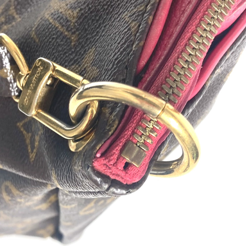 LOUIS VUITTON M40466 モノグラム パラス 2WAYバッグ トートバッグ ショルダーバッグ 肩掛け ハンドバッグ モノグラムキャンバス レディース ダリア ブラウン