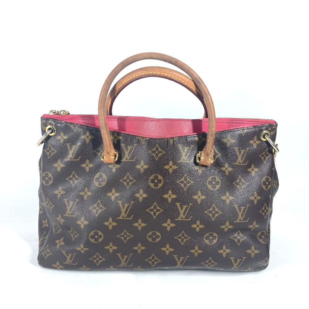 LOUIS VUITTON M40466 モノグラム パラス 2WAYバッグ トートバッグ ショルダーバッグ 肩掛け ハンドバッグ モノグラムキャンバス レディース ダリア ブラウン