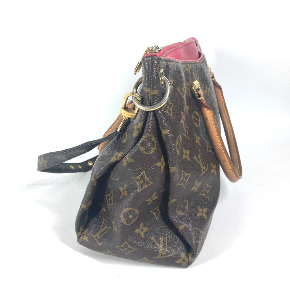 LOUIS VUITTON M40466 モノグラム パラス 2WAYバッグ トートバッグ ショルダーバッグ 肩掛け ハンドバッグ モノグラムキャンバス レディース ダリア ブラウン