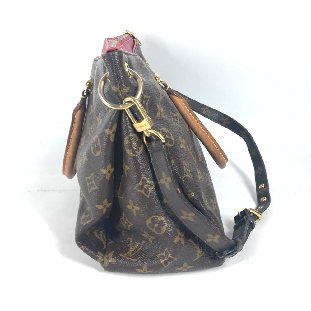 LOUIS VUITTON M40466 モノグラム パラス 2WAYバッグ トートバッグ ショルダーバッグ 肩掛け ハンドバッグ モノグラムキャンバス レディース ダリア ブラウン