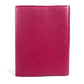 LOUIS VUITTON logo book cover, stationery case, notebook cover, leather, women's, purple