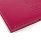 LOUIS VUITTON Logo Book Cover, Stationery Case, Notebook Cover, Leather, Unisex, Purple