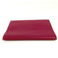LOUIS VUITTON Logo Book Cover, Stationery Case, Notebook Cover, Leather, Unisex, Purple